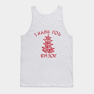 Thank You, Enjoy 1973 - Vintage Tank Top